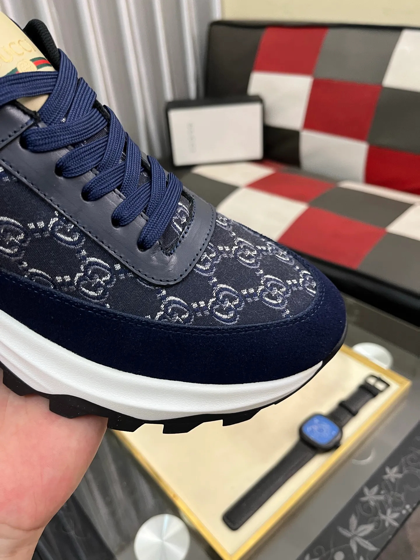 Men's Men's Shoes💰458⌚️⌚️[GUCCI] Gucci men's casual shoes are absolutely popular🔥The ultimate matching item for trendy men! The charm of super texture is irresistible, the main recommendation, the flower leather color is bright! The upper is made of high-quality brand printed fabric with cowhide, breathable leather lining and wear-resistant rubber sole, noble and elegant! Extremely comfortable🎁🎁You can be as handsome as you want💪 38-444⃣️colors available